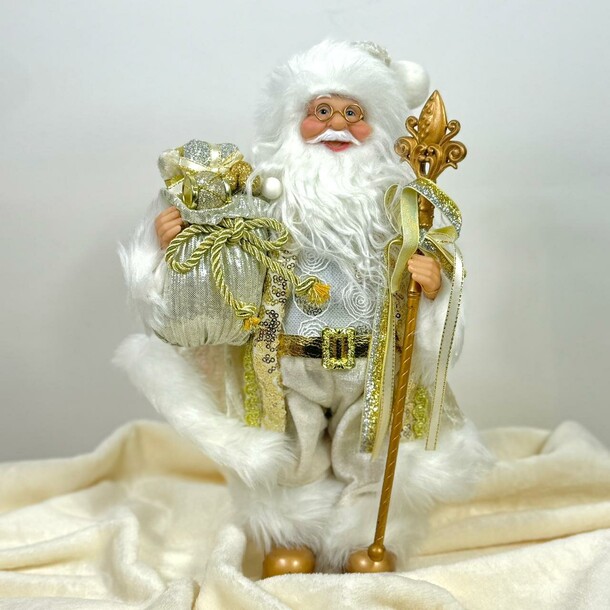 Золотой дедушка мороз, артикул F1491778 - 6800 рублей, доставка по городу. Flawery - доставка цветов