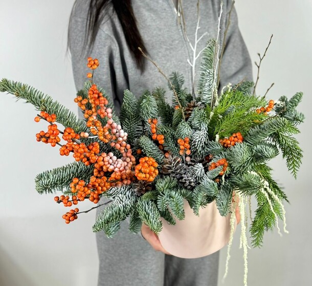 Фейерверк новогодних огней, артикул F1497749 - 9900 рублей, доставка по городу. Flawery - доставка цветов