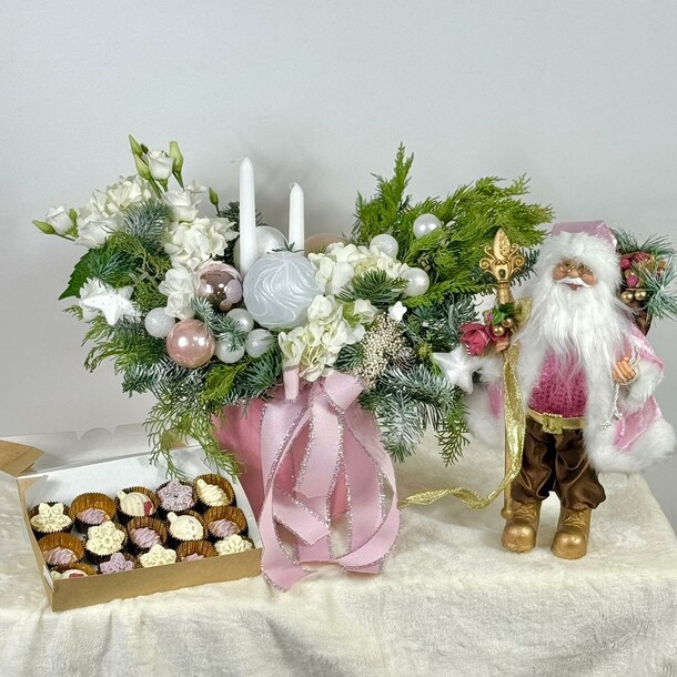 Веселье в хрустальных снежинках, артикул F1497770 - 15200 рублей, доставка по городу. Flawery - доставка цветов