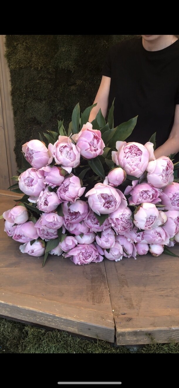 31 пион, артикул F38843 - 22385 рублей, доставка по городу. Flawery - доставка цветов