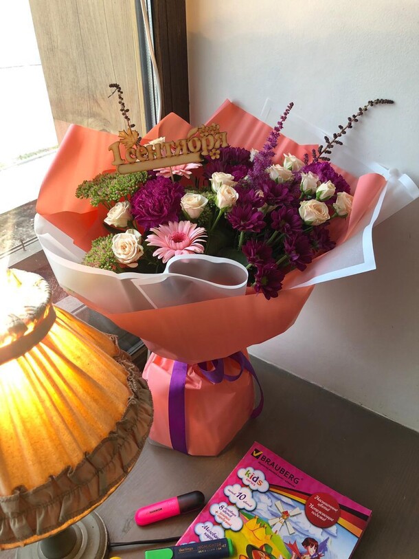 1 сентября #6, артикул F47965 - 20231 рублей, доставка по городу. Flawery - доставка цветов