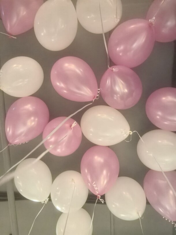 Набор из 20 шаров под потолок, артикул F1333467 - 4000 рублей, доставка по городу. Flawery - доставка цветов