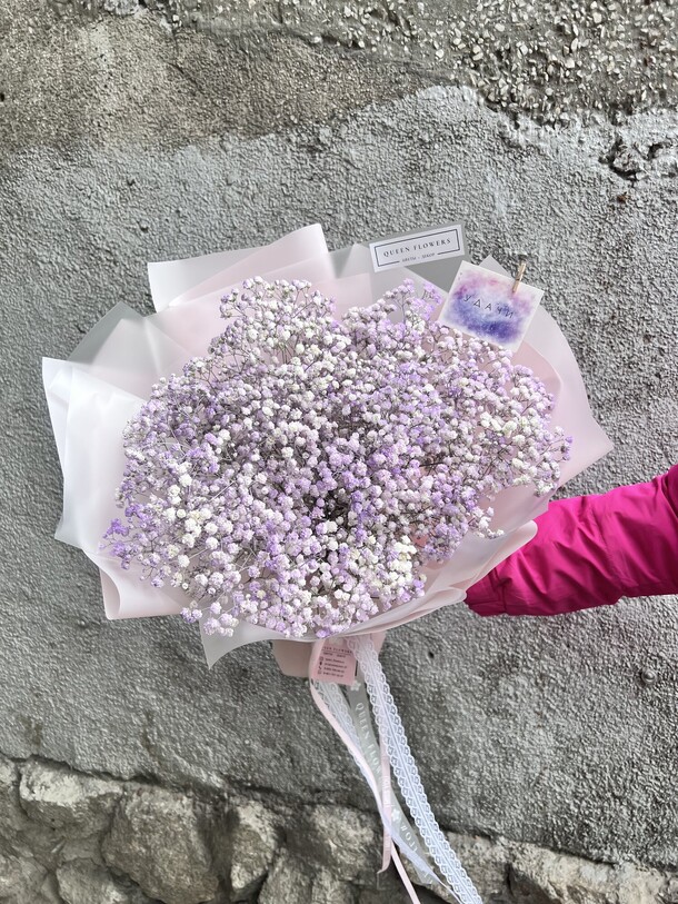 Большой букет из гипсофилы😍, артикул F1321709 - 4132 рублей, доставка по городу. Flawery - доставка цветов