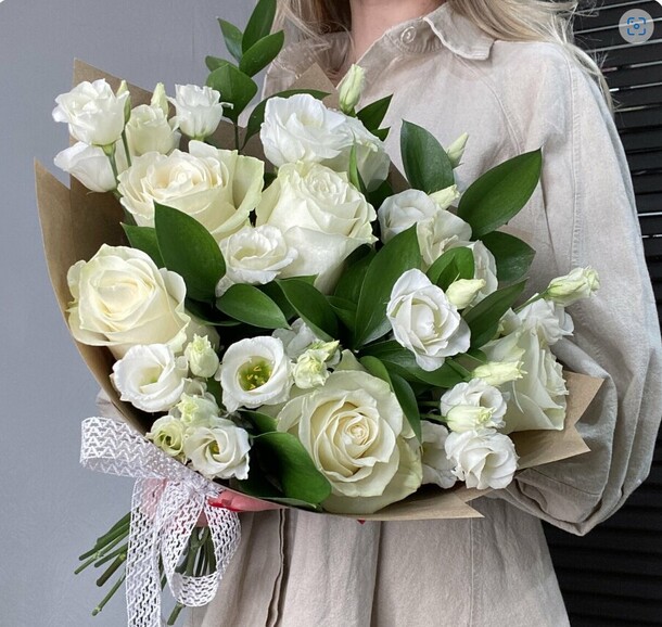 Белоснежный, артикул F1251479 - 8000 рублей, доставка по городу. Flawery - доставка цветов