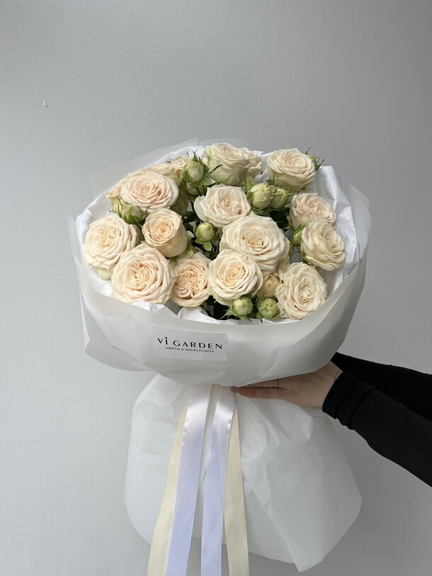 Моно букет роза "софи" 5, артикул F1419083 - 5800 рублей, доставка по городу. Flawery - доставка цветов