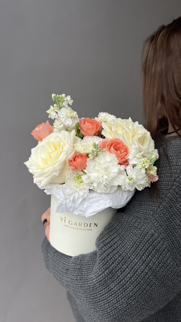 Бокс «солнечный сад» размер s, артикул F1483558 - 4350 рублей, доставка по городу. Flawery - доставка цветов