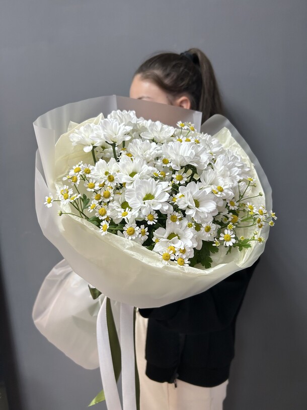 Ромашковое поле, артикул F1327809 - 3992 рублей, доставка по городу. Flawery - доставка цветов