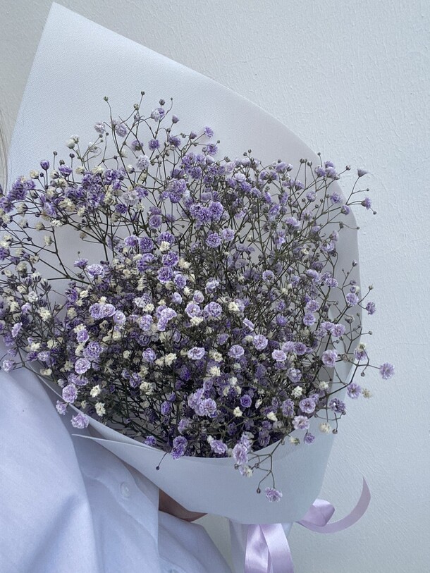 Гипсофила сиреневая, артикул F1081764 - 1650 рублей, доставка по городу. Flawery - доставка цветов