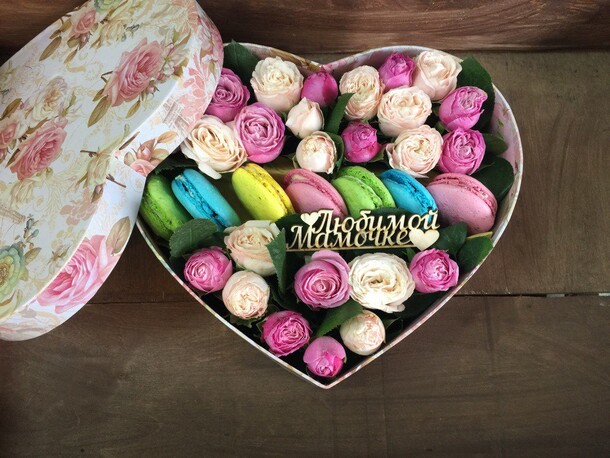 Любимой, артикул F13033 - 3182 рублей, доставка по городу. Flawery - доставка цветов