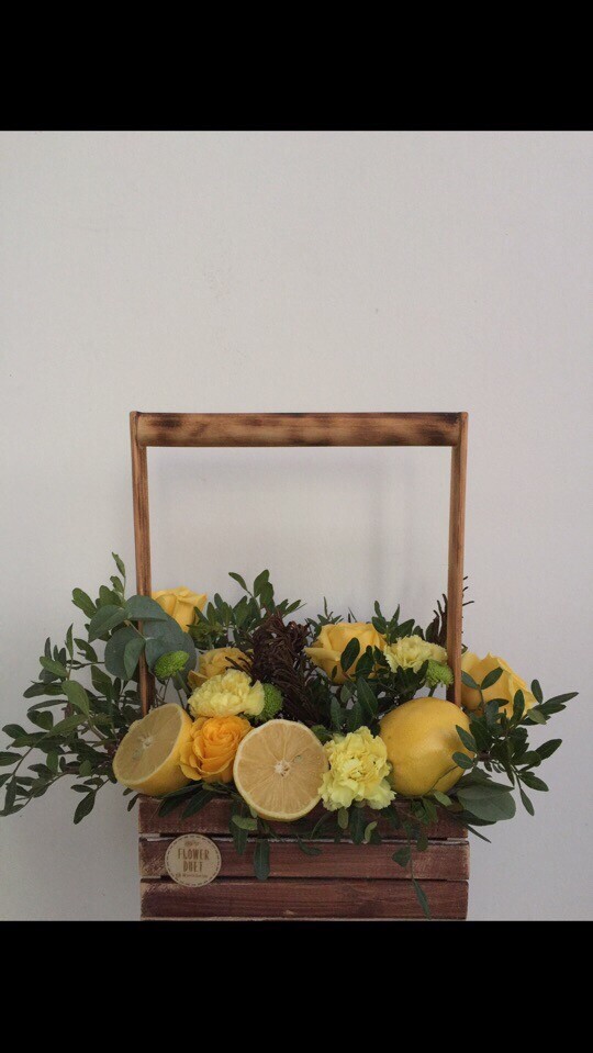 Лимонный чай, артикул F28426 - 2250 рублей, доставка по городу. Flawery - доставка цветов