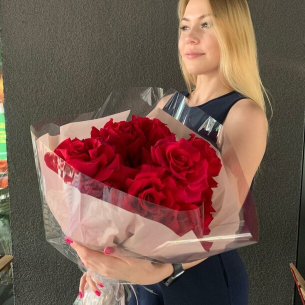 Букет роз готча, артикул F1204991 - 5820 рублей, доставка по городу. Flawery - доставка цветов