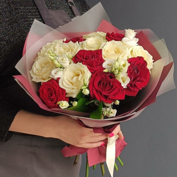 Букет "редхарт", артикул F1205010 - 7293 рублей, доставка по городу. Flawery - доставка цветов