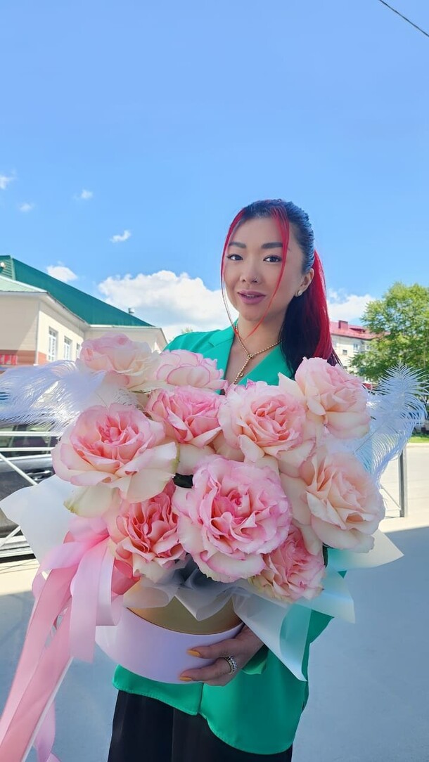 Французская роза, артикул F1289433 - 11200 рублей, доставка по городу. Flawery - доставка цветов