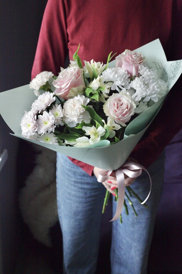 Нежнее нежного, артикул F1433396 - 3350 рублей, доставка по городу. Flawery - доставка цветов