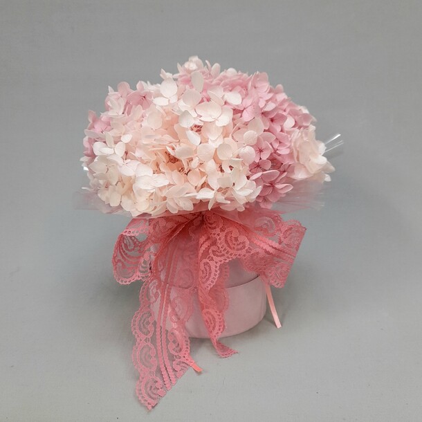 Стабилизированная гортензия в коробочке, артикул F1394244 - 2320 рублей, доставка по городу. Flawery - доставка цветов