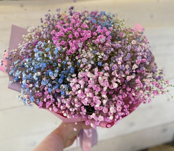 Гипсофила радужная, артикул F1246443 - 2500 рублей, доставка по городу. Flawery - доставка цветов