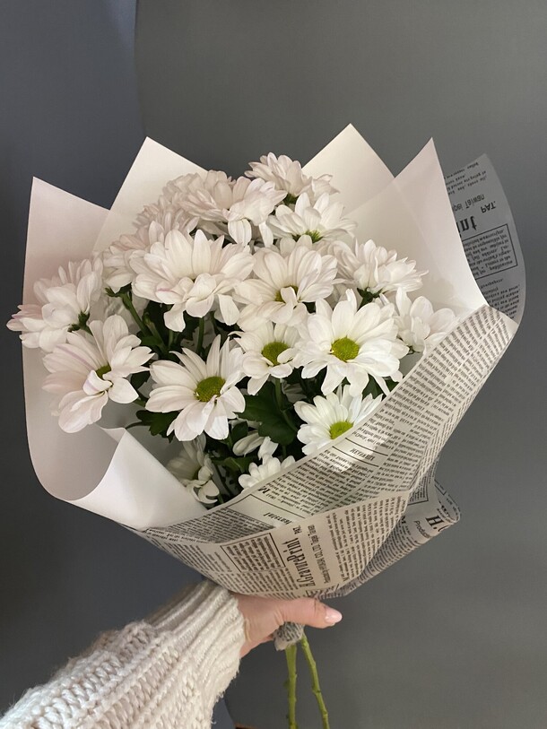 Ромашки, артикул F1253162 - 1850 рублей, доставка по городу. Flawery - доставка цветов