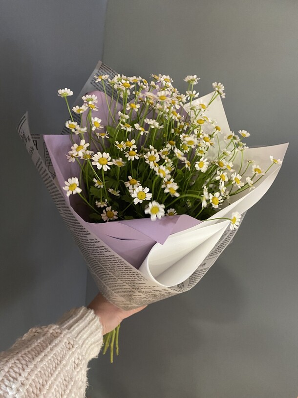 Ромашки 2, артикул F1253165 - 1800 рублей, доставка по городу. Flawery - доставка цветов