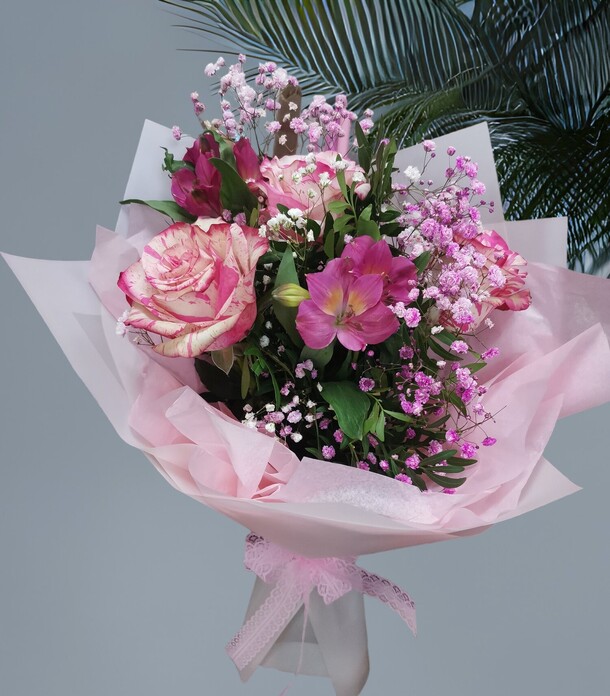 Розовое облако, артикул F1231864 - 2800 рублей, доставка по городу. Flawery - доставка цветов