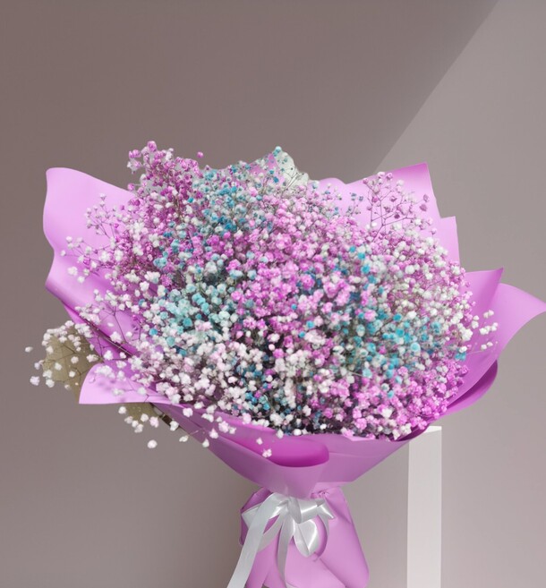 Букет из гипсофилы, артикул F1292788 - 4900 рублей, доставка по городу. Flawery - доставка цветов