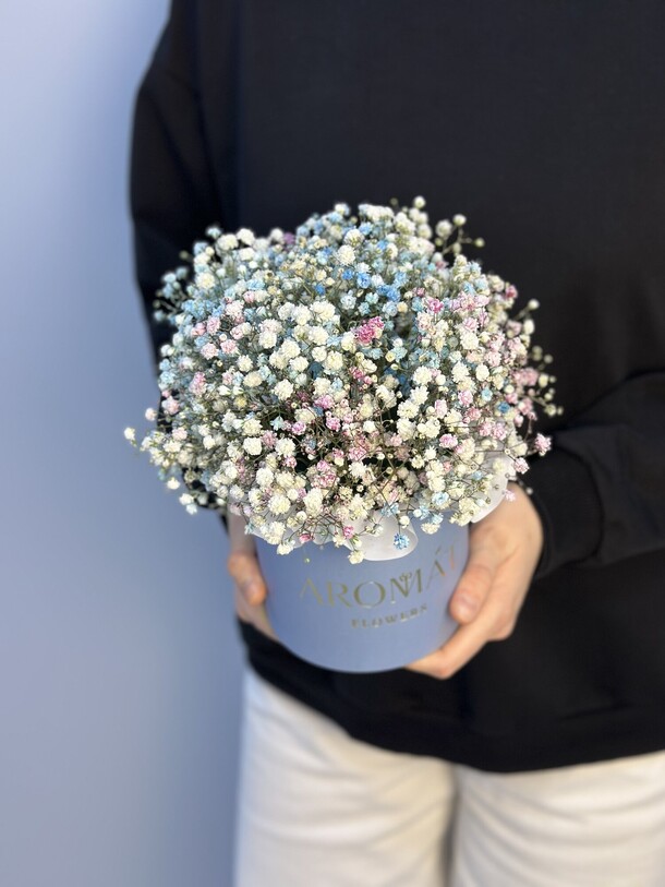 Композиция из гипсофилы, артикул F1361396 - 2640 рублей, доставка по городу. Flawery - доставка цветов