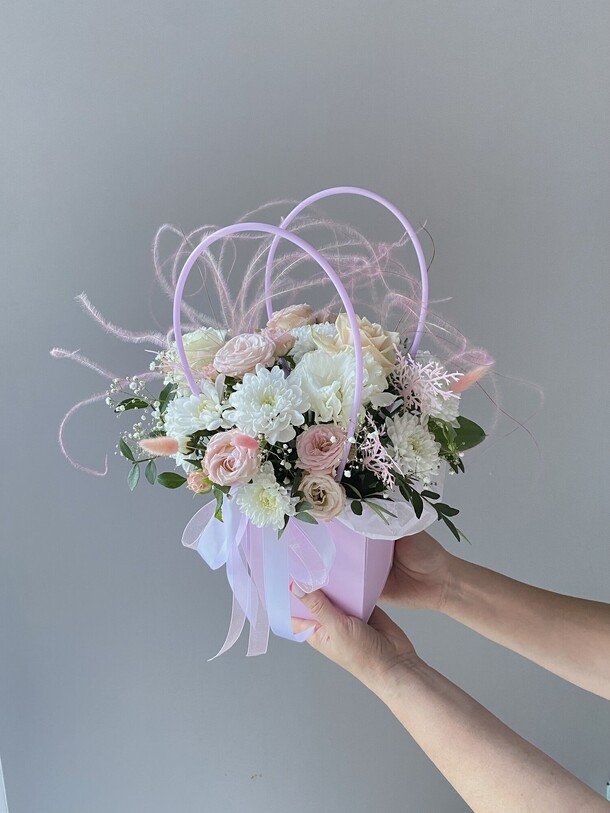 Розовая вуаль, артикул F1210192 - 2990 рублей, доставка по городу. Flawery - доставка цветов