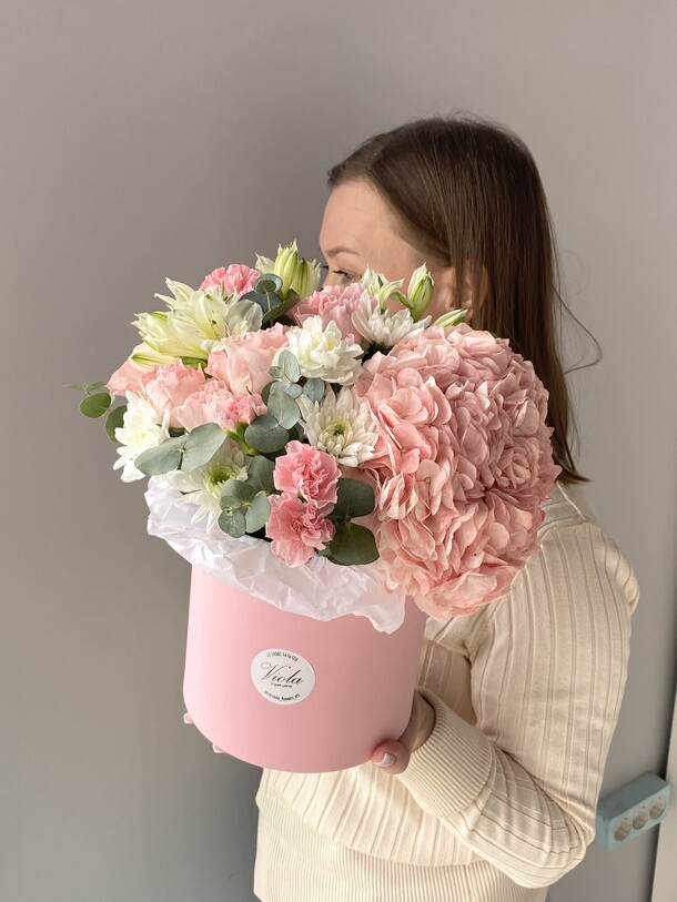 Розовая вуаль, артикул F1264683 - 5635 рублей, доставка по городу. Flawery - доставка цветов