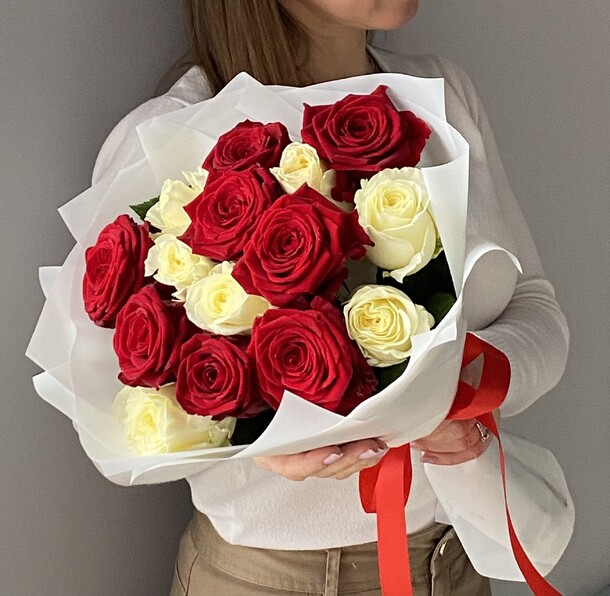 Романтичный вечер, артикул F1446181 - 6030 рублей, доставка по городу. Flawery - доставка цветов