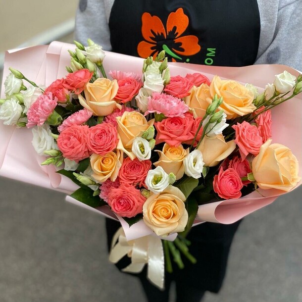 Букет «карибские каникулы», артикул F1216374 - 10190 рублей, доставка по городу. Flawery - доставка цветов