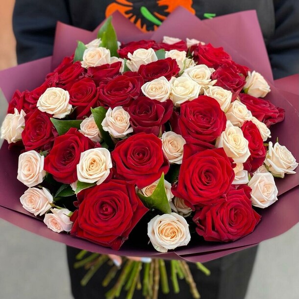 Букет «мелодия счастья», артикул F1216500 - 16290 рублей, доставка по городу. Flawery - доставка цветов