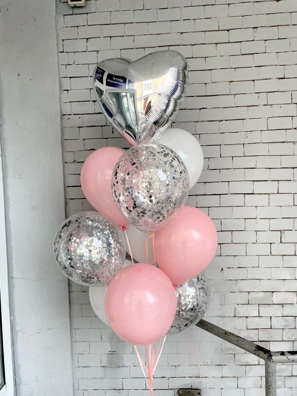 Гелиевые шары, артикул F1269790 - 3036 рублей, доставка по городу. Flawery - доставка цветов