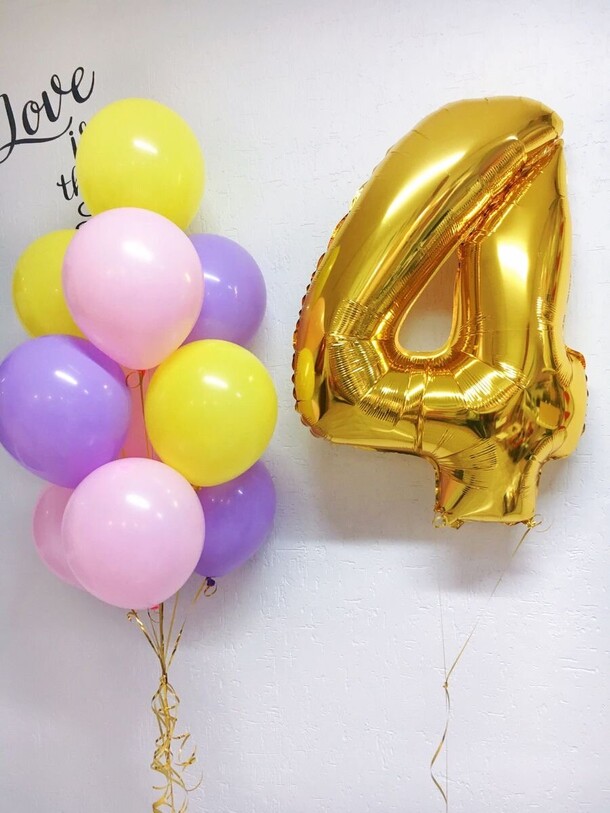 Гелиевые шары, артикул F1269807 - 4935 рублей, доставка по городу. Flawery - доставка цветов