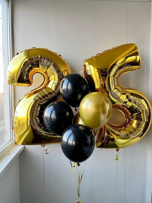 Гелиевые шары, артикул F1269810 - 5966 рублей, доставка по городу. Flawery - доставка цветов