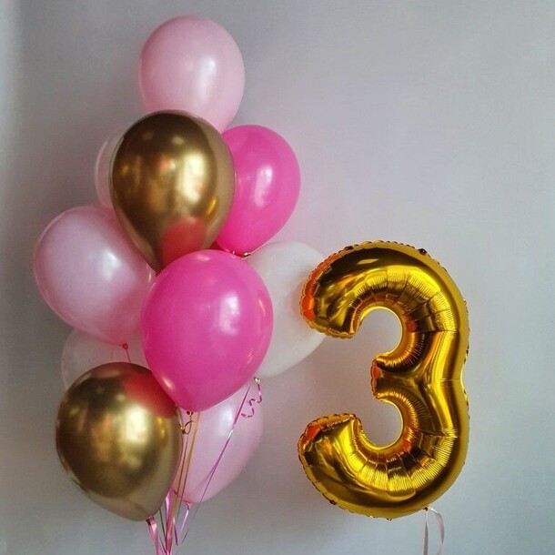 Гелиевые шары, артикул F1301028 - 4985 рублей, доставка по городу. Flawery - доставка цветов