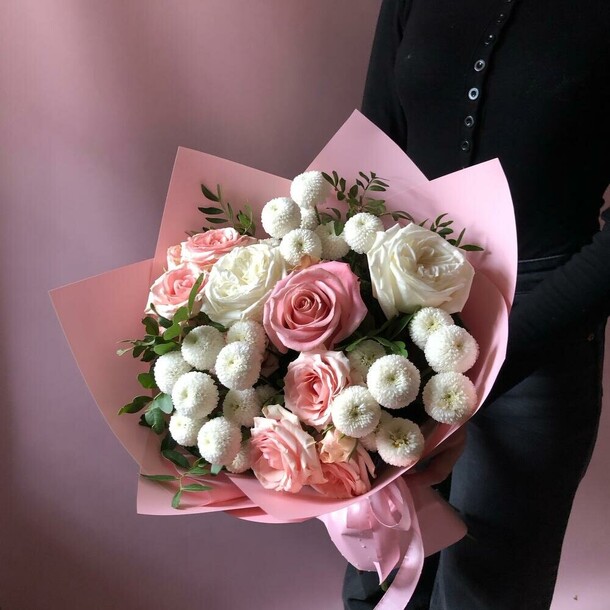 Букет афродита, артикул F1334359 - 4400 рублей, доставка по городу. Flawery - доставка цветов