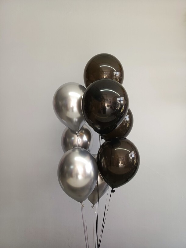 Набор шаров 9 шт, артикул F1401962 - 2290 рублей, доставка по городу. Flawery - доставка цветов