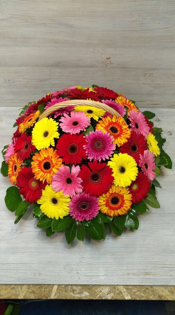 Герберы, артикул F10324 - 33143 рублей, доставка по городу. Flawery - доставка цветов