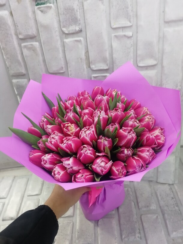 Тюльпан пионовидная, артикул F1155249 - 10999 рублей, доставка по городу. Flawery - доставка цветов