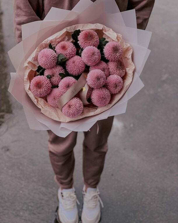 Розовый шарик, артикул F1162815 - 14810 рублей, доставка по городу. Flawery - доставка цветов