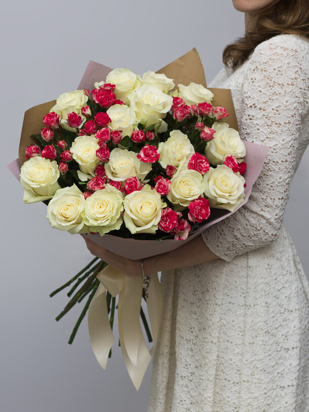 Букет энергия любви, артикул F11786 - 8198 рублей, доставка по городу. Flawery - доставка цветов