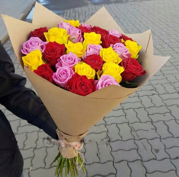 Микс рай, артикул F20037 - 7085 рублей, доставка по городу. Flawery - доставка цветов