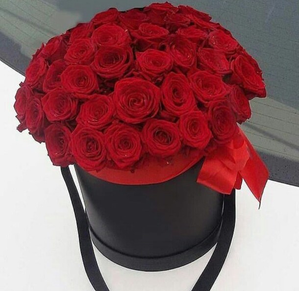 Коробка с розами, артикул F20071 - 8359 рублей, доставка по городу. Flawery - доставка цветов