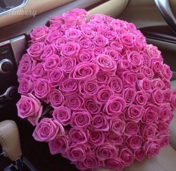 Букет из 101 розовых роз., артикул F23349 - 32209 рублей, доставка по городу. Flawery - доставка цветов