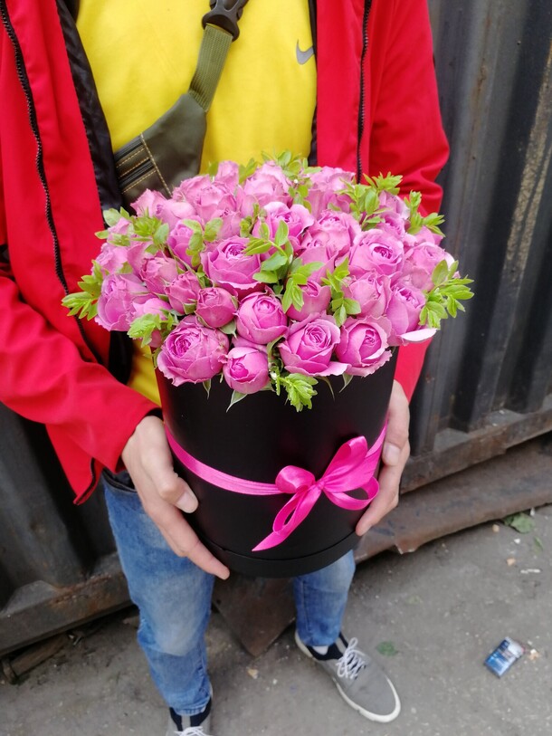 Пионовидные розы баблз, артикул F82033 - 9679 рублей, доставка по городу. Flawery - доставка цветов