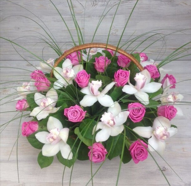 Рай цветов, артикул F82047 - 24625 рублей, доставка по городу. Flawery - доставка цветов