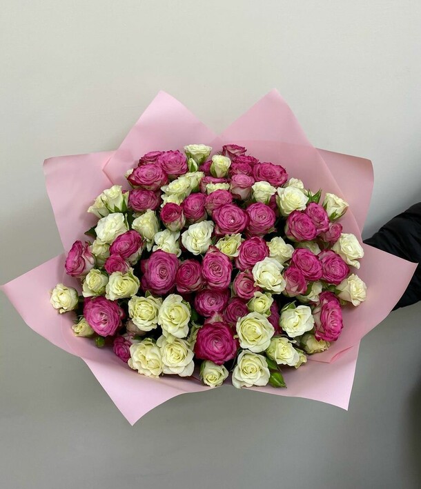 Пионовидная роза, артикул F1169959 - 11329 рублей, доставка по городу. Flawery - доставка цветов