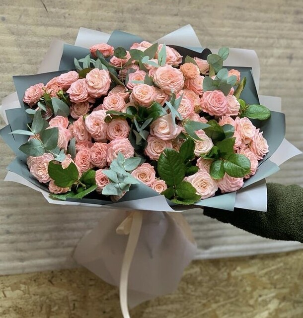 Букет пионовидная, артикул F1178361 - 13430 рублей, доставка по городу. Flawery - доставка цветов