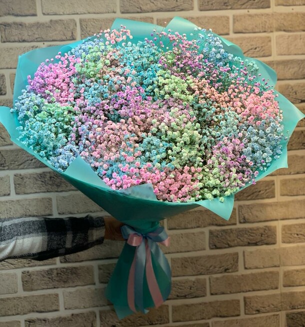 Радужная, артикул F1201154 - 11880 рублей, доставка по городу. Flawery - доставка цветов