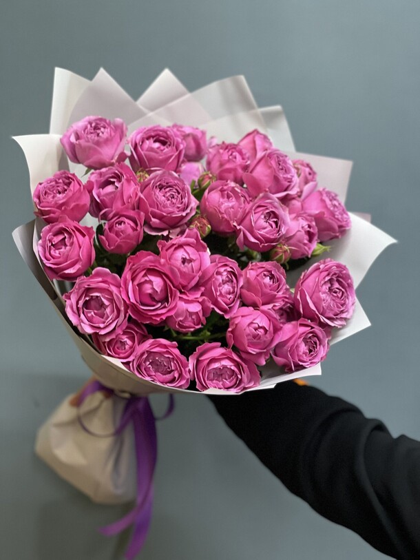 Пионовидная роза, артикул F1225337 - 4510 рублей, доставка по городу. Flawery - доставка цветов