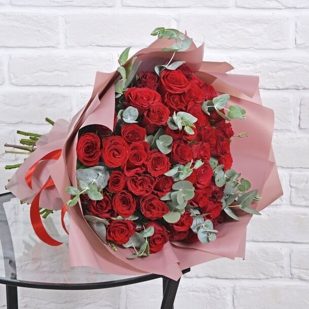 Роза роз, артикул F1234049 - 10119 рублей, доставка по городу. Flawery - доставка цветов